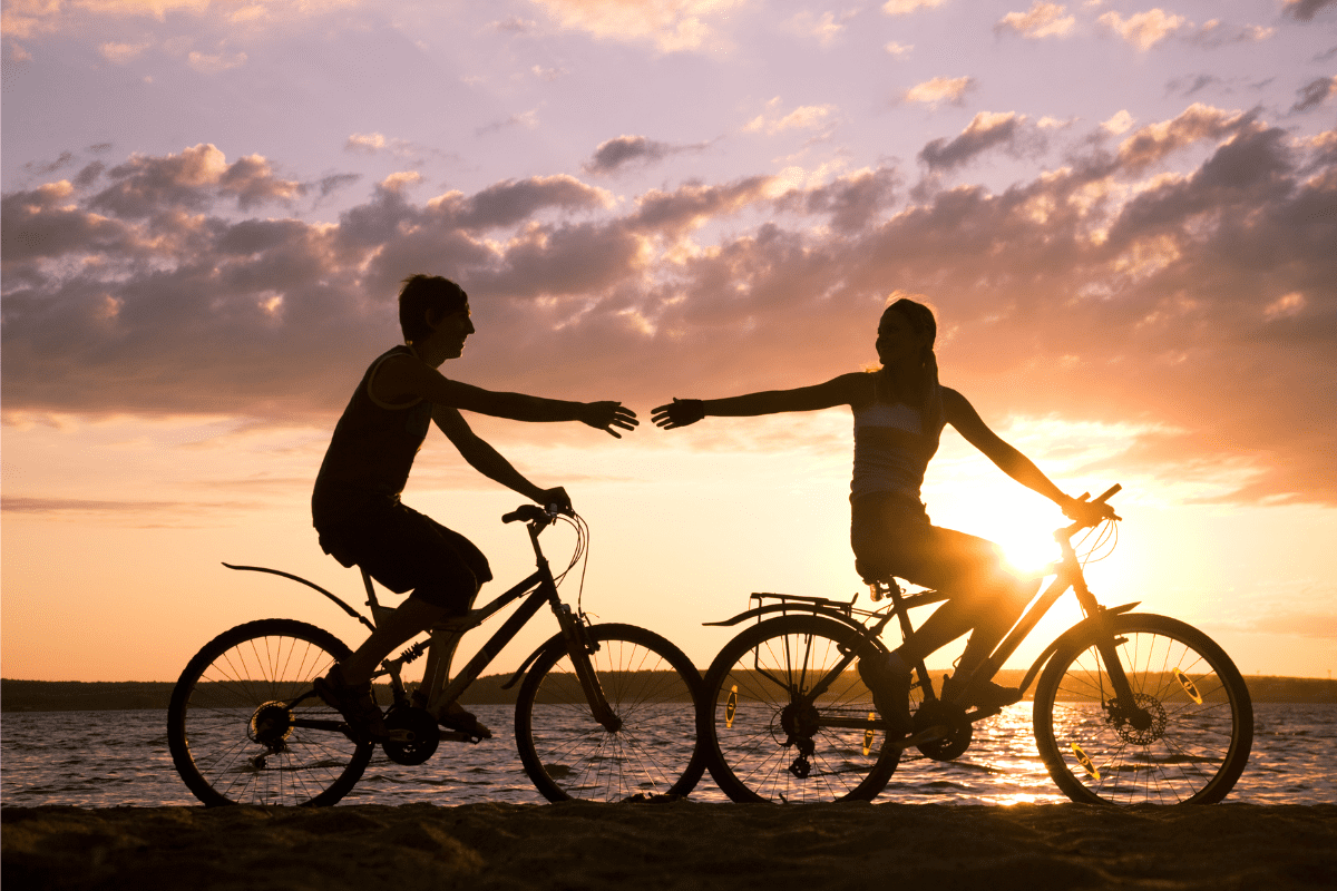 estilo de vida con la bicicleta